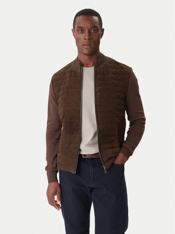 Milestone Milestone Giacca di pelle MSTurner 531624 60705 Marrone Regular Fit