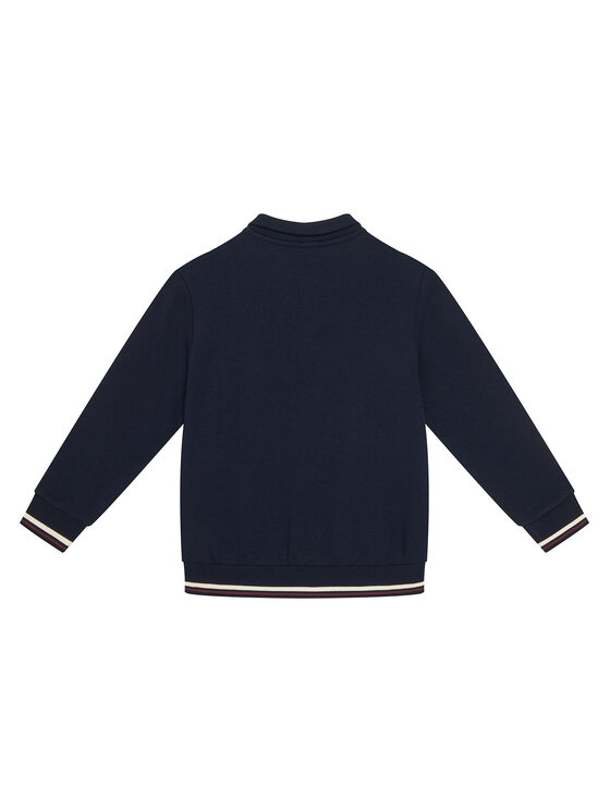 United Colors Of Benetton United Colors Of Benetton Mikina 32N4C10PS Tmavomodrá Regular Fit