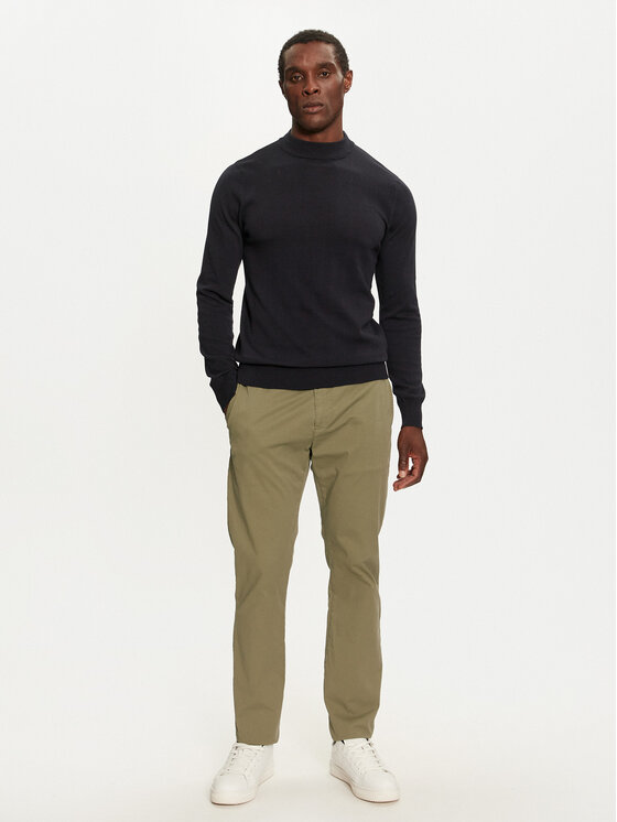 Brave Soul Brave Soul Džemper MK-230TURTLE2 Tamnoplava Regular Fit