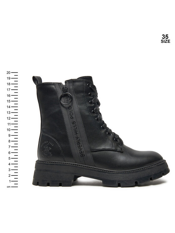 Beverly Hills Polo Club Beverly Hills Polo Club Schnürstiefeletten LS5873-05A Schwarz
