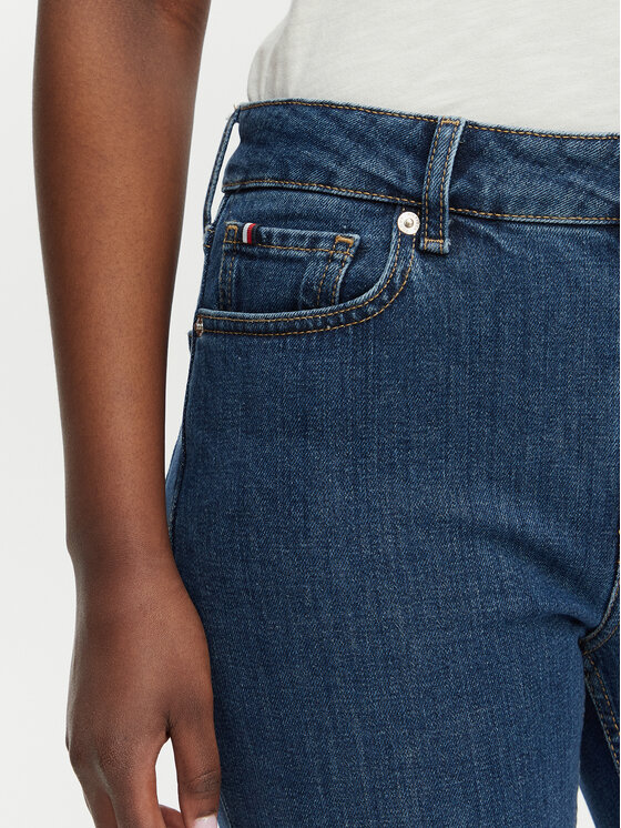 Tommy Hilfiger Tommy Hilfiger Дънки WW0WW49957 Син Slim Fit