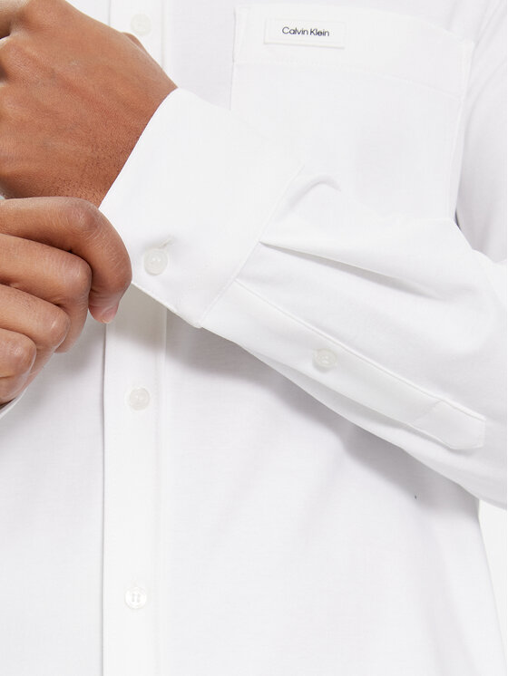Calvin Klein Calvin Klein Camicia K10K110858 Bianco Slim Fit