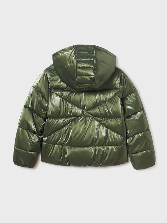 Mayoral Mayoral Kurtka zimowa 7.415 Khaki Regular Fit