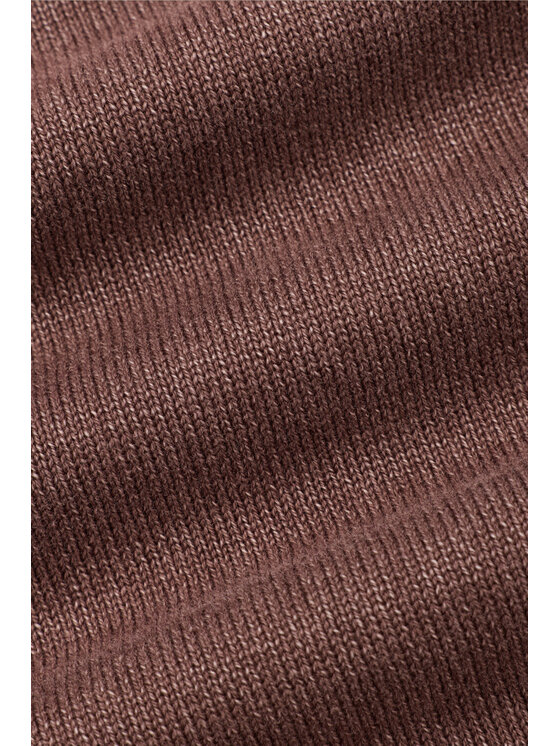Lancerto Lancerto Sweter Gustan SW073225000070 Brązowy Regular Fit