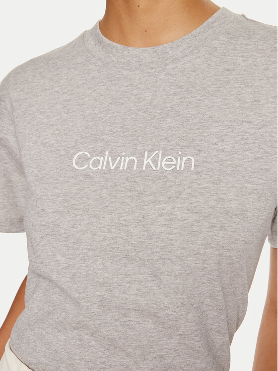 Calvin Klein Calvin Klein Tričko Hero Logo K20K205448 Sivá Regular Fit