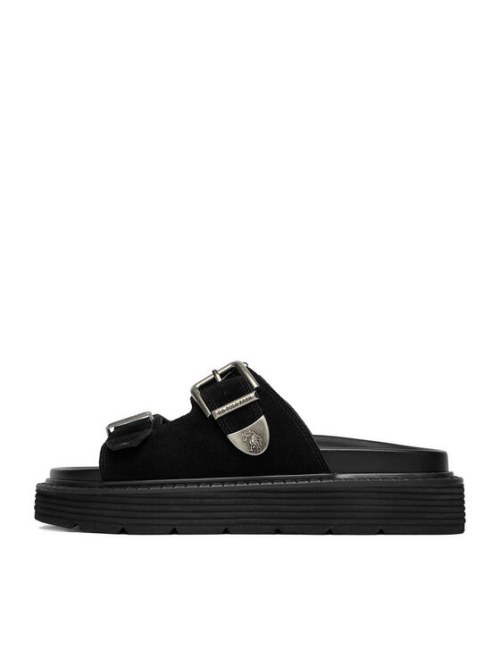 U.S. Polo Assn. U.S. Polo Assn. Шльопанці EO-TANIA001W/6S1 Чорний