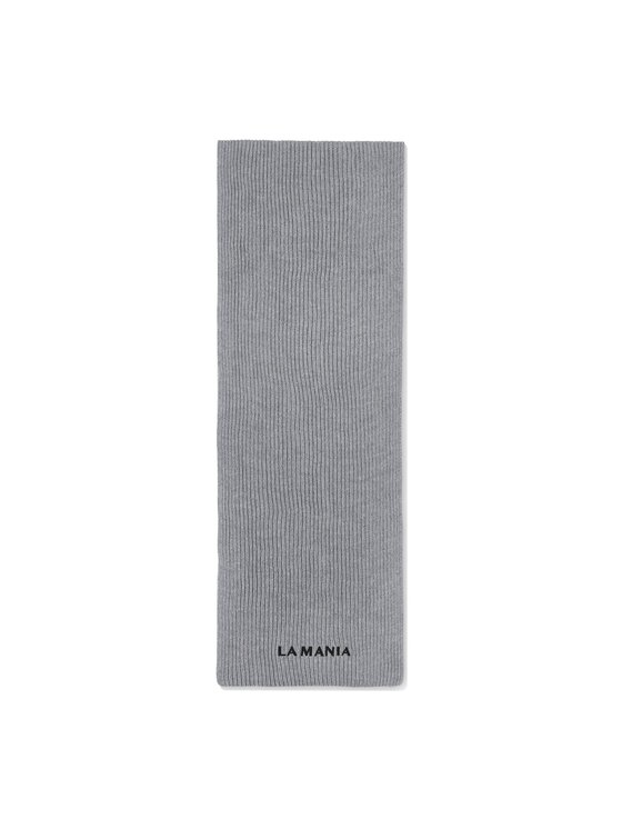 La Mania La Mania Scialle MERINOWOOL SCARF 2 Grigio