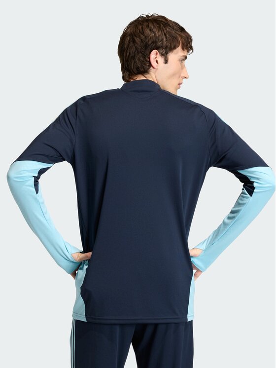adidas adidas Koszulka techniczna 161420 Niebieski jasny Slim Fit
