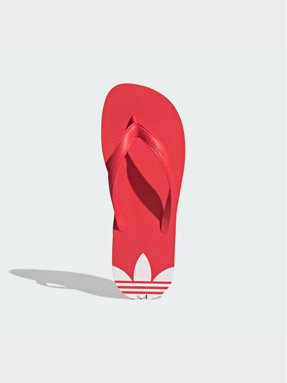 adidas adidas Klapki 164941 Czerwony