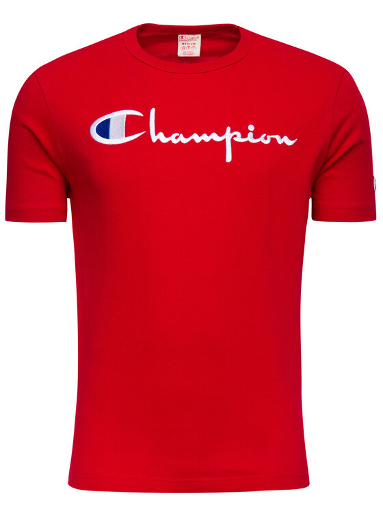 Champion Champion Póló 210972 Piros Regular Fit