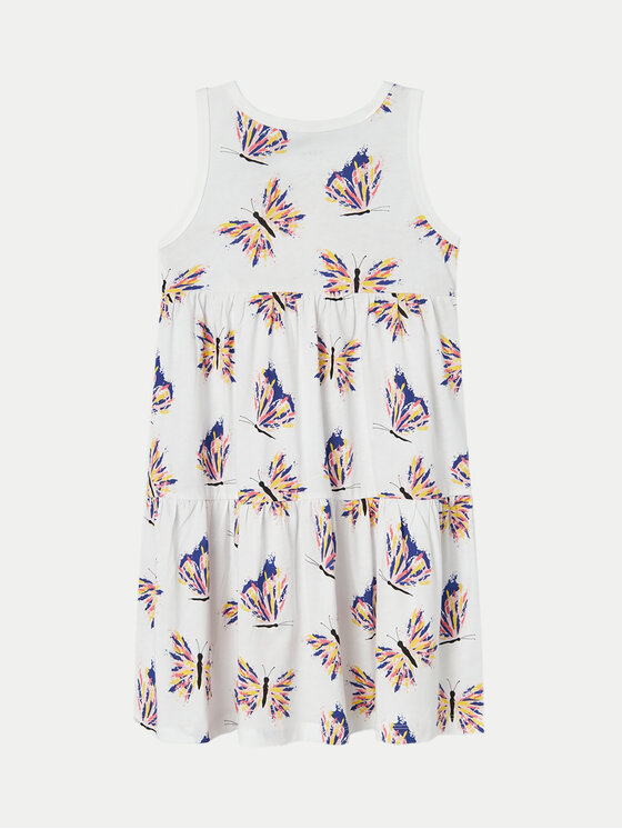NAME IT NAME IT Rochie de vară Vigga 13228208 Alb Regular Fit