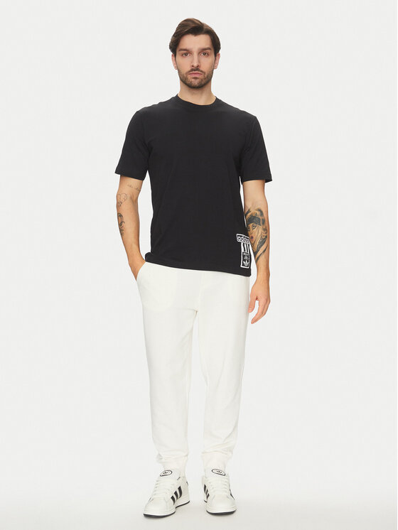 adidas adidas Marškinėliai Adibreak JD4194 Juoda Regular Fit