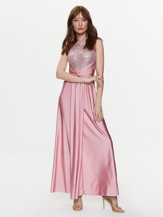 Rinascimento Rinascimento Вечірня сукня CFC0112768003 Рожевий Regular Fit