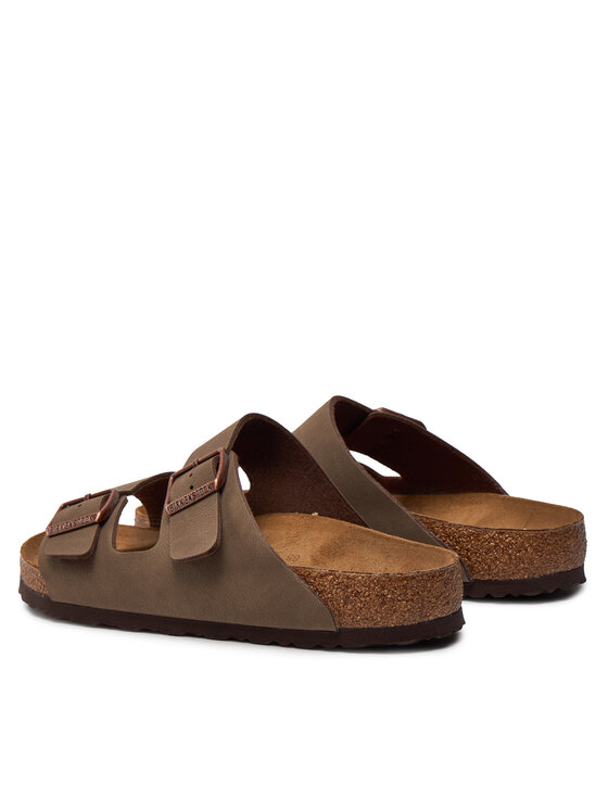 Birkenstock Birkenstock Papucs Arizona Birko-Flor nubuk 151181 Barna