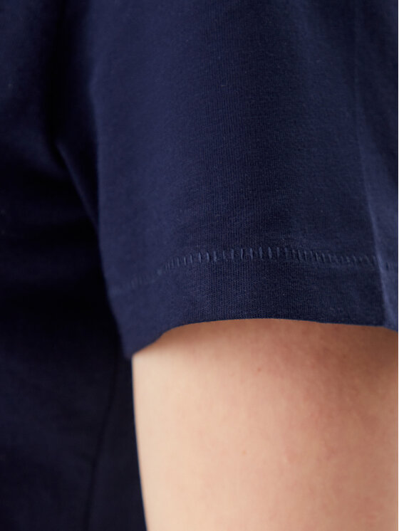 Gap Gap T-shirt 740140-06 Tamnoplava Regular Fit