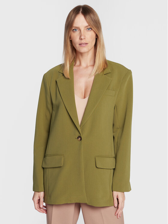 Moss Copenhagen Moss Copenhagen Sako Taira 16934 Zelená Regular Fit