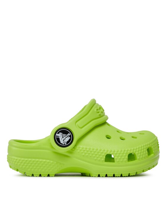 Șlapi Crocs Classic Kids Clog T Limeade 206990 3UH