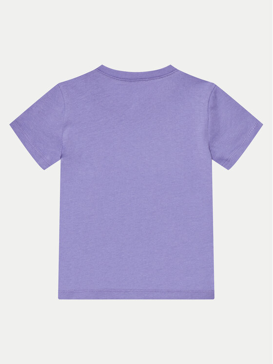 Gap Gap T-Shirt 710283-05 Fioletowy Regular Fit