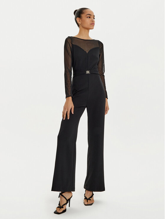 Rinascimento Rinascimento Jumpsuit CFC0121149003 Schwarz Regular Fit