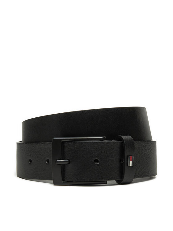 Tommy Hilfiger Tommy Hilfiger Ζώνη Ανδρική Adan 3.5 Ext AM0AM13014 Μαύρο