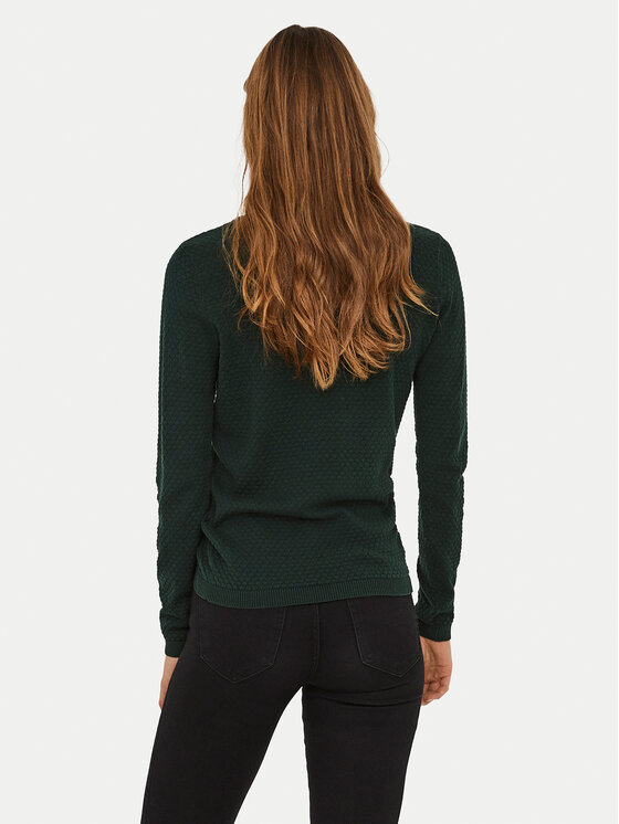 Vero Moda Vero Moda Džemper Care 10136644 Zelena Regular Fit