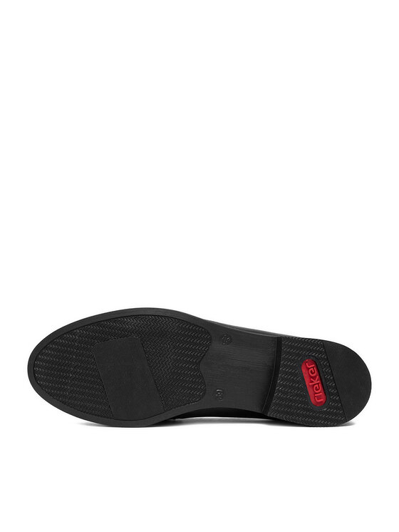 Rieker Rieker Loafersy 46262-01 Czarny