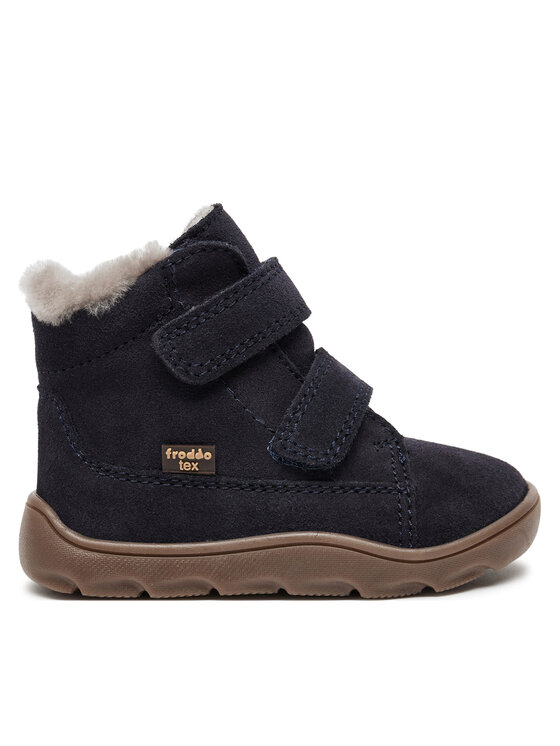 Froddo Froddo Zimske čizme Zeru Tex Furry Barefoot G2110149 M Plava