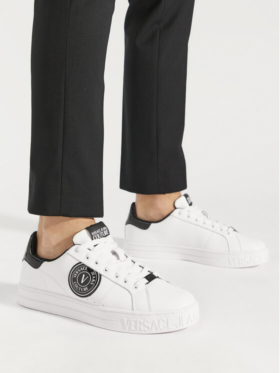 Versace Jeans Couture Versace Jeans Couture Sneakersy 76YA3SK1 Biela