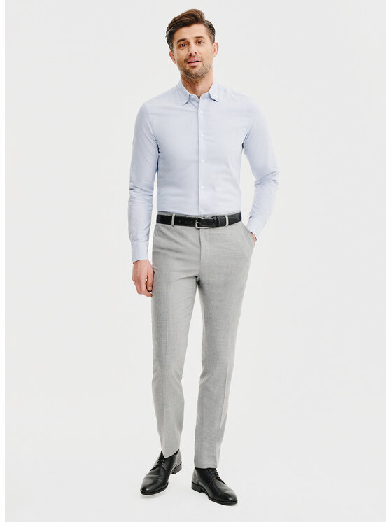 Pako Lorente Pako Lorente Koszula P25SN-1X-021 Błękitny Slim Fit