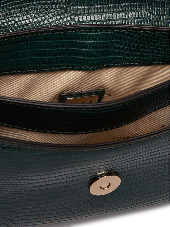 Guess Guess Дамска чанта Melinda Mini HWKL99 33780 Зелен