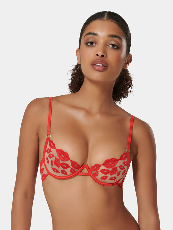Bluebella Bluebella Бюстгальтер з підкладкою Marian 42226 Червоний