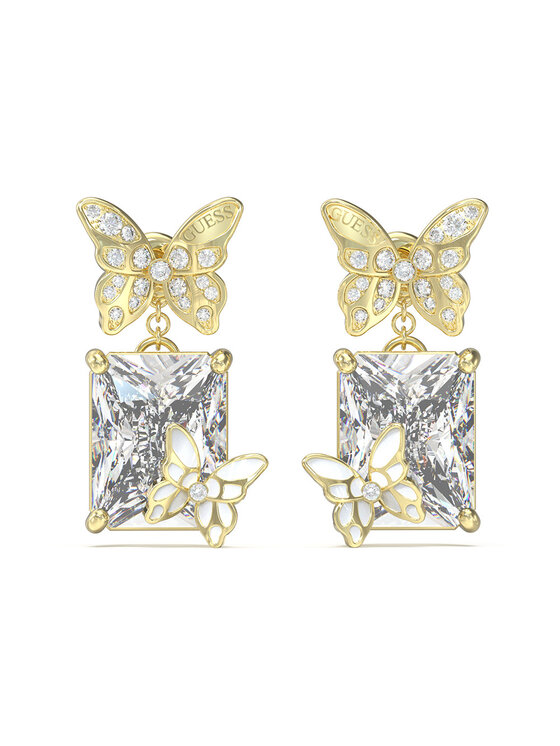 Guess Guess Naušnice JUBE04089JWYGT/U Zlatá
