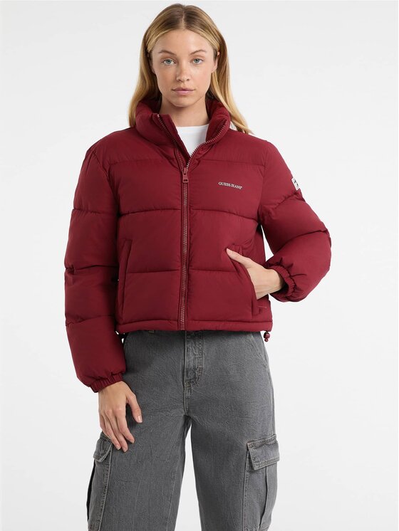 Guess Jeans Guess Jeans Demisezoninė striukė 169321 Raudona Classic Fit