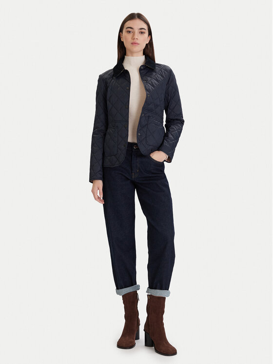 Barbour Barbour Prechodná bunda Deveron Quilted LQU1012NY71 Tmavomodrá Regular Fit