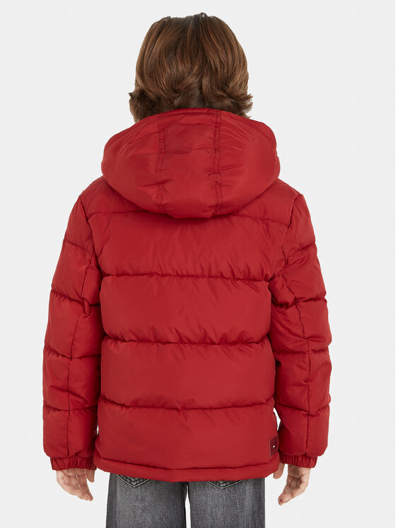 Tommy Hilfiger Tommy Hilfiger Зимно яке Alaska KS0KS00402 D Бордо Regular Fit