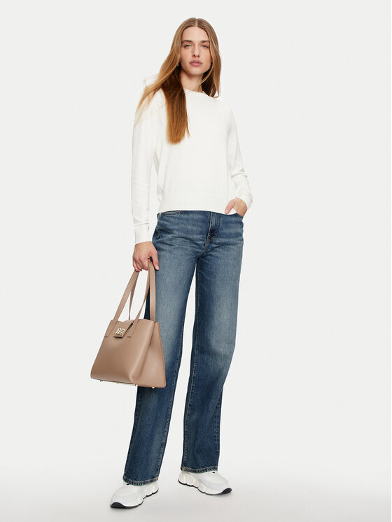 U.S. Polo Assn. U.S. Polo Assn. Sweater WUP0394 Ekru Regular Fit
