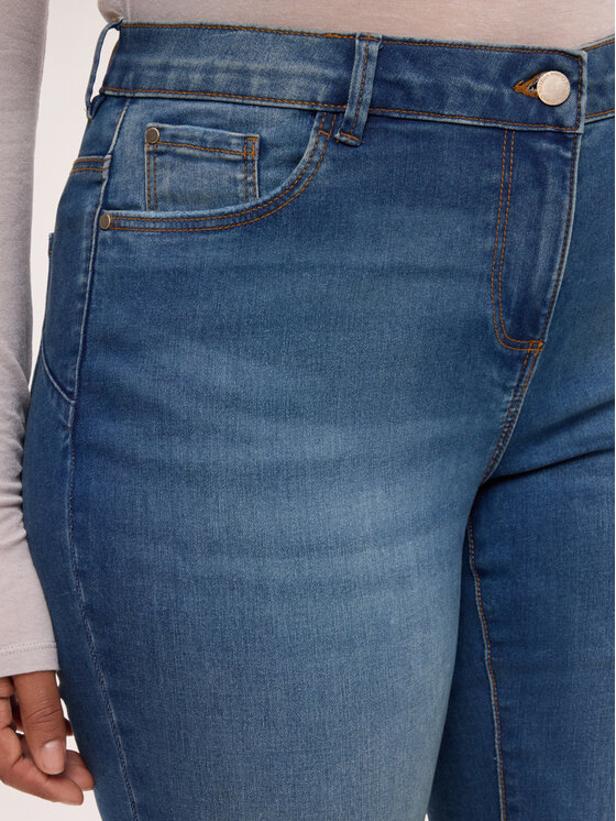 Fiorella Rubino Fiorella Rubino Jeans P495T005442N024 Blu Flared Fit