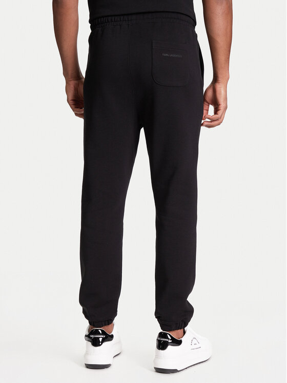 KARL LAGERFELD KARL LAGERFELD Teplákové nohavice 705113 553904 Čierna Loose Fit