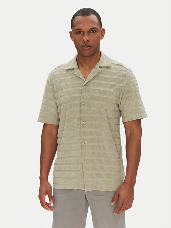 HUGO HUGO Ing Ellino 50539351 Zöld Relaxed Fit