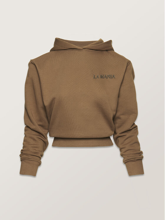 La Mania La Mania Mikina LIO Hnědá Classic Fit
