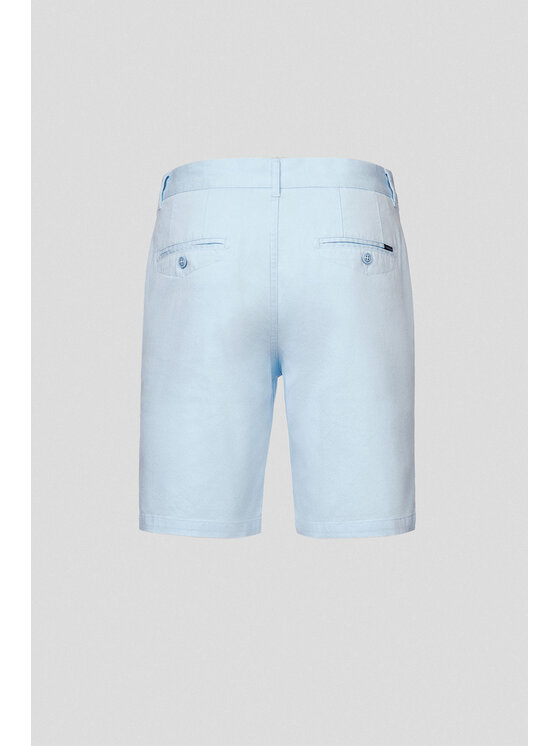 Lancerto Lancerto Szorty materiałowe Vaasa SZO082125000002 Niebieski Regular Fit