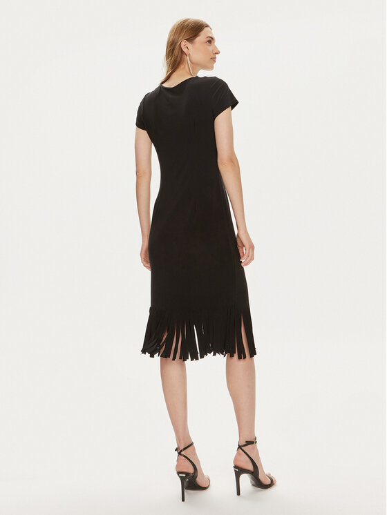 Joseph Ribkoff Joseph Ribkoff Vasarinė suknelė 241053 Juoda Slim Fit