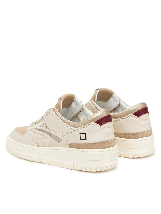 D.A.T.E. D.A.T.E. Sneakers Torneo Shiny W431-TO-SH Écru