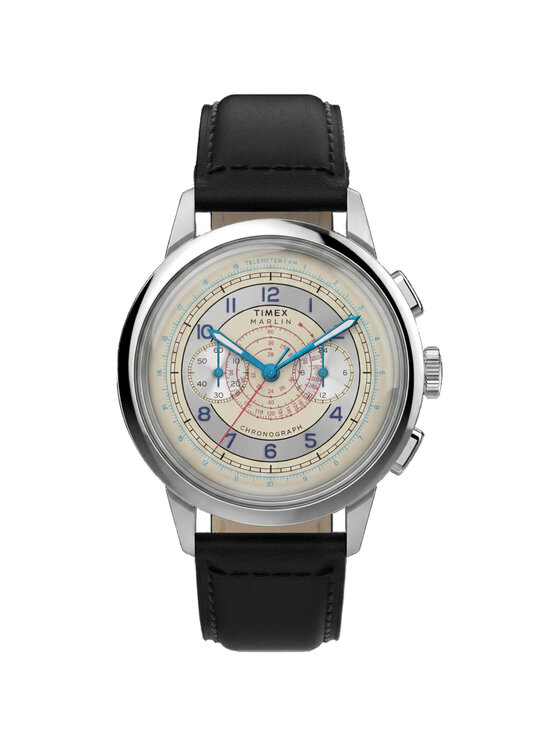 Timex Timex Zegarek TW6A01200 Czarny