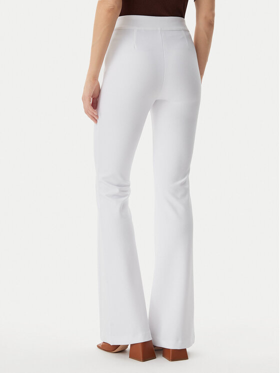 Guess Guess Pantaloni di tessuto W4YB01KCBO2 Bianco Slim Fit