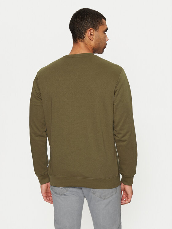 INDICODE INDICODE Felpa Derrick 55-615 Verde Regular Fit