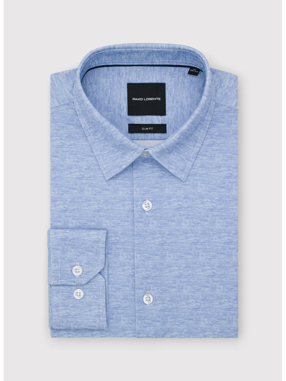 Pako Lorente Pako Lorente Koszula P26SF-1X-066 Niebieski Slim Fit
