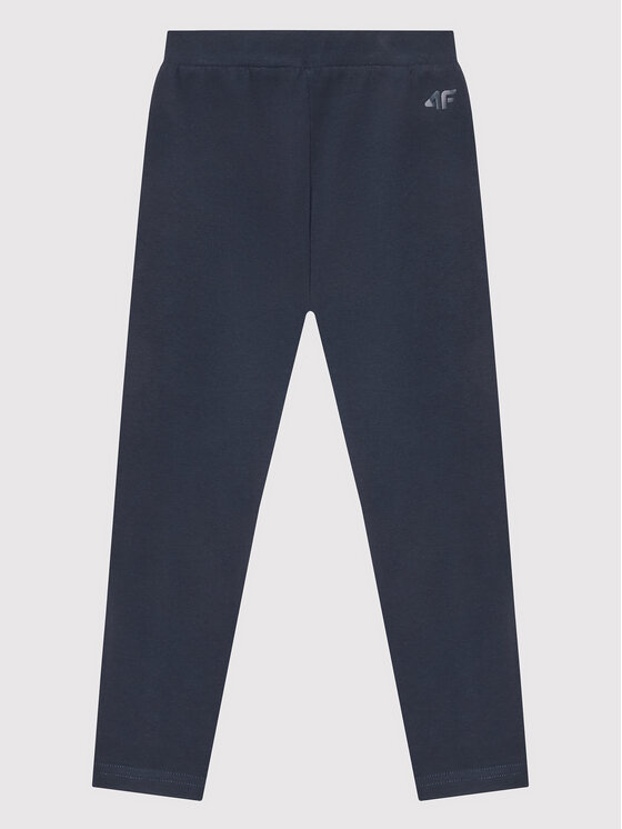 4F 4F Legginsy HJL22-JLEG001 Granatowy Slim Fit
