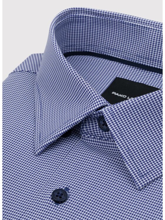 Pako Lorente Pako Lorente Koszula P25WF-1X-052 Granatowy Slim Fit