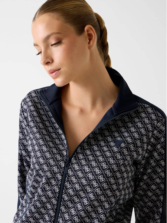 Guess Guess Світшот V6RQ08 K2042 Cиній Regular Fit